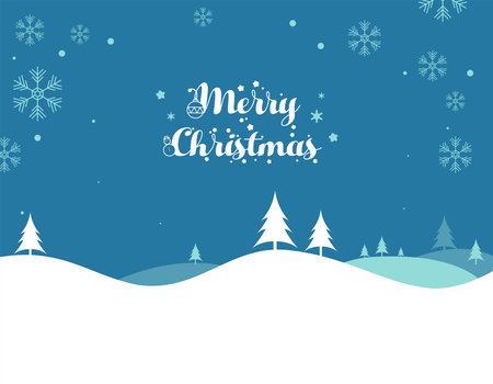 Christmas greeting card vector. snow illustration. Christmas Backgroundのイラスト素材