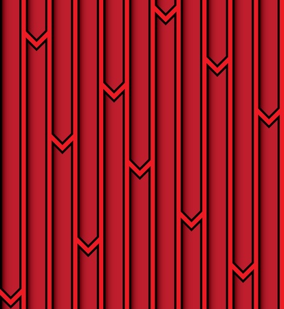 simple pattern with parallel linear structure in redのイラスト素材