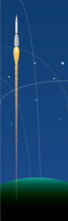 space rockets starts from earth