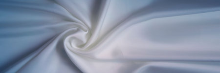 abstract background, wallpaper, fabric waves, color gradient, silk, satinの写真素材