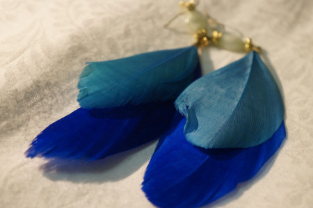 Feathered Earrings