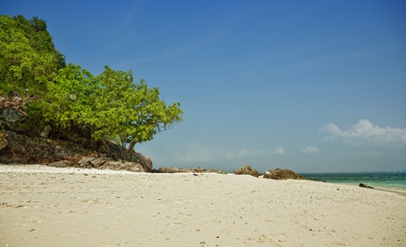 Thailand famous island Ko Talu sea landscape の写真素材
