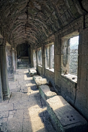 photo Angkor Wat - ancient Khmer temple in Cambodia. UNESCO world heritage site の写真素材