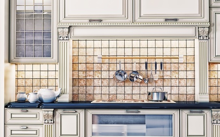Luxury kitchenの写真素材