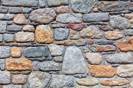 Background of stone wall texture photo の写真素材