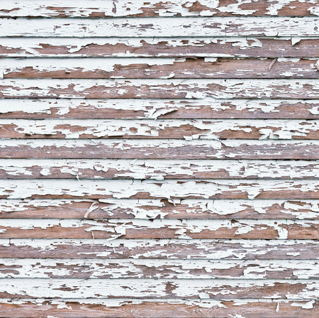 Old white weathered wooden backgroundの写真素材