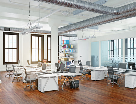 Modern office interior designの写真素材