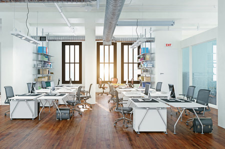 Modern office interior designの写真素材
