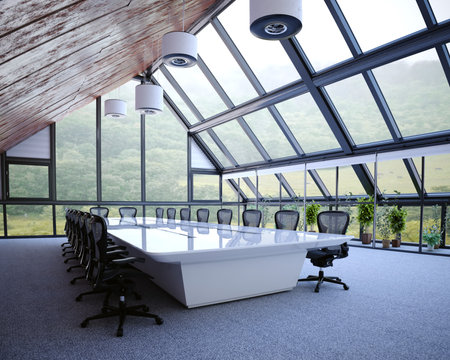 modern office interior.の写真素材