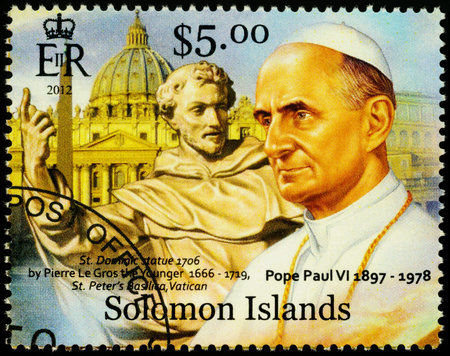 Moscow, Russia - November 16, 2019: stamp printed in Guinea-Bissau shows portrait of Hector Berlioz (1803-1869), French Romantic composer, circa 2003のeditorial素材