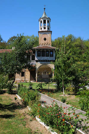 View of the Saint Elias monastery in Bulgariaの写真素材