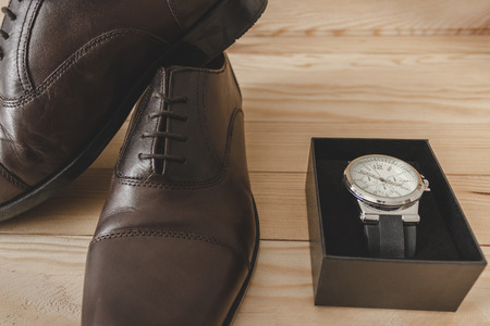 Shoes and dress accessories elegantlyの写真素材