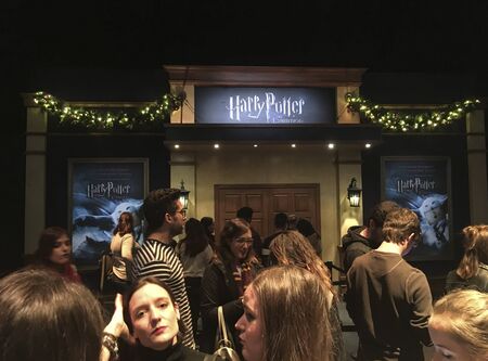 Madrid, Spain; November 26, 2017; Exhibition of original Harry Potter material at Ifema, Pavilion 1.のeditorial素材