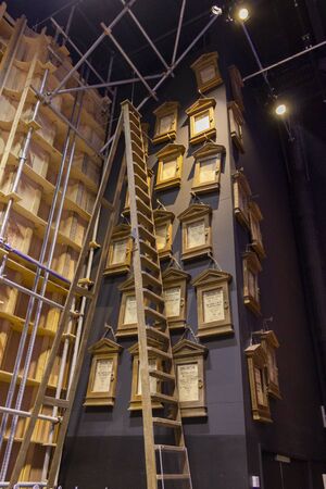 Wonderful tour in the Warner studios in London where you can visit and know the different corners of the original sets, objects or the secrets of your favorite Harry Potter characters.のeditorial素材