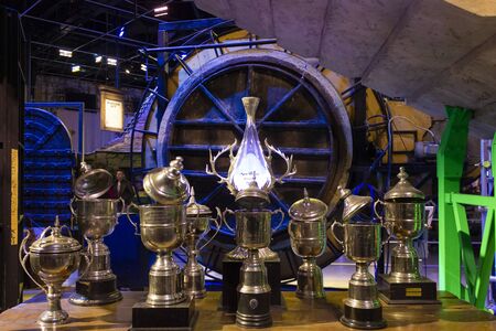 Wonderful tour in the Warner studios in London where you can visit and know the different corners of the original sets, objects or the secrets of your favorite Harry Potter characters.のeditorial素材