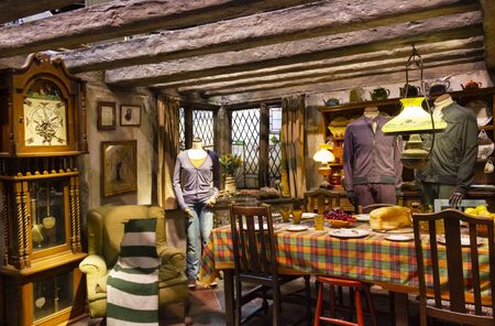 Wonderful tour in the Warner studios in London where you can visit and know the different corners of the original sets, objects or the secrets of your favorite Harry Potter characters.のeditorial素材