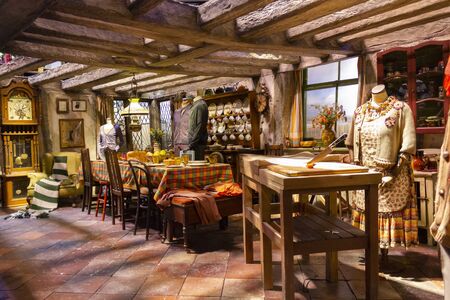 Wonderful tour in the Warner studios in London where you can visit and know the different corners of the original sets, objects or the secrets of your favorite Harry Potter characters.のeditorial素材