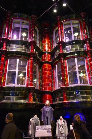 Wonderful tour in the Warner studios in London where you can visit and know the different corners of the original sets, objects or the secrets of your favorite Harry Potter characters.のeditorial素材