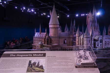 Wonderful tour in the Warner studios in London where you can visit and know the different corners of the original sets, objects or the secrets of your favorite Harry Potter characters.のeditorial素材