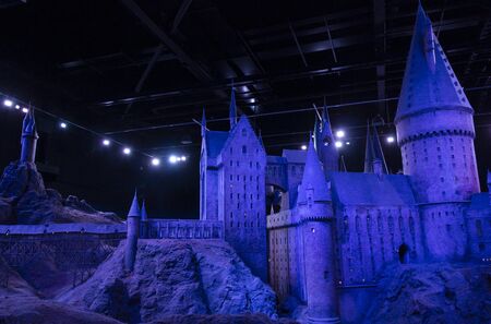 Wonderful tour in the Warner studios in London where you can visit and know the different corners of the original sets, objects or the secrets of your favorite Harry Potter characters.のeditorial素材