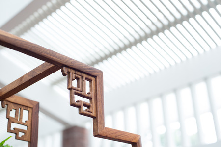 close up of a wood carvingの写真素材