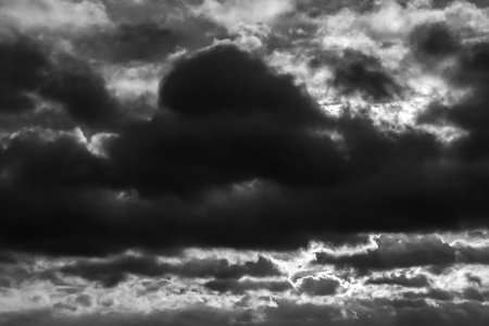 dark clouds