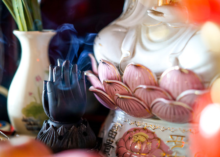 incense standの写真素材