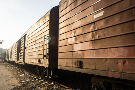 Foto de railway carriages - Imagen libre de derechos