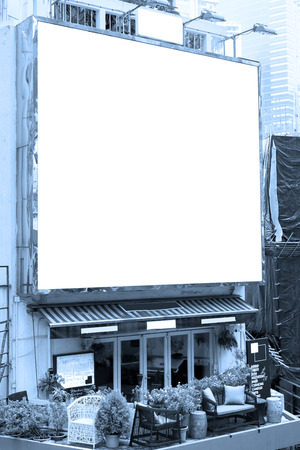 billboard on buildingのeditorial素材