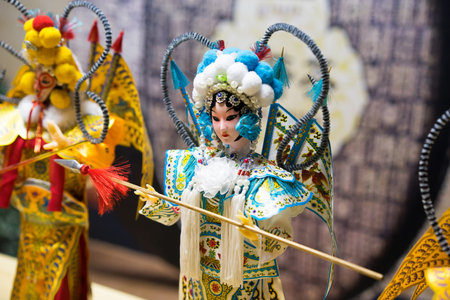 Chinese traditional dollsのeditorial素材