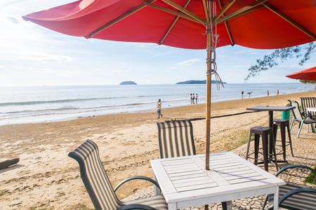 rest point by the beachのeditorial素材