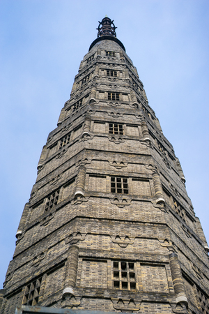Baochu Pagoda in Hangzhouのeditorial素材