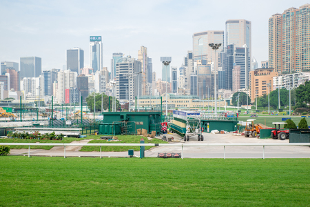 racecourse in Hong Kongのeditorial素材