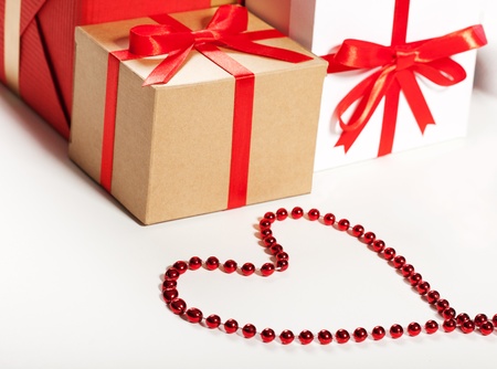 Christmas gifts.の写真素材