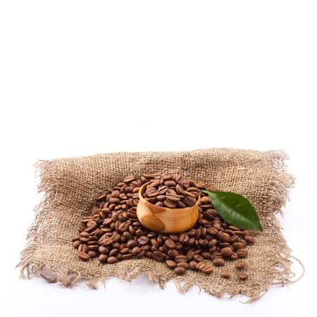 coffee beans close up の写真素材