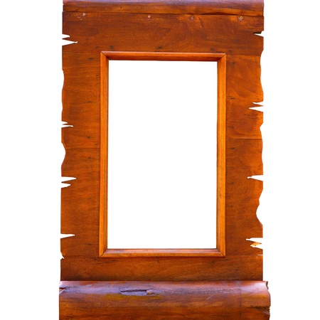 beautiful old wood frame textureの写真素材