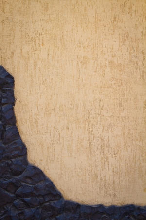 Aged street wall background, textureの写真素材