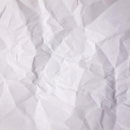 White crumpled sheet of old paper, vintageの写真素材