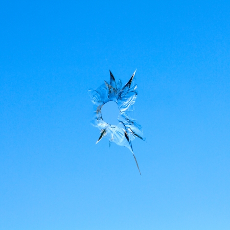 crack on the glass. fragmented window pane for texture worksの写真素材