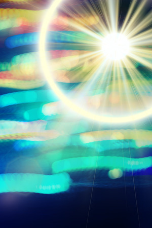 Background Colored Bokehの写真素材