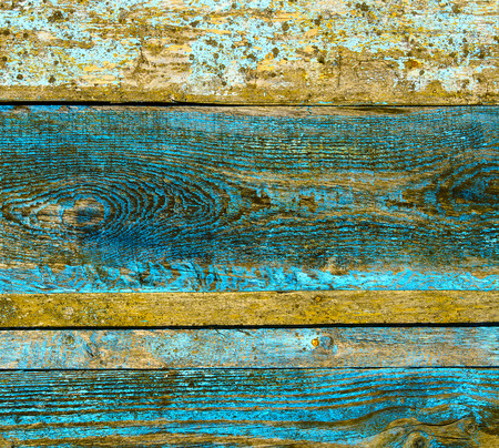 old wooden pine boards stained and wornの写真素材