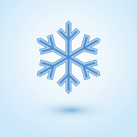 Vector illustration abstract Christmas Background. Greeting card with snowflakesのイラスト素材