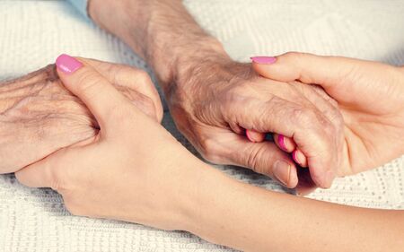 Care is at home of elderlyの写真素材