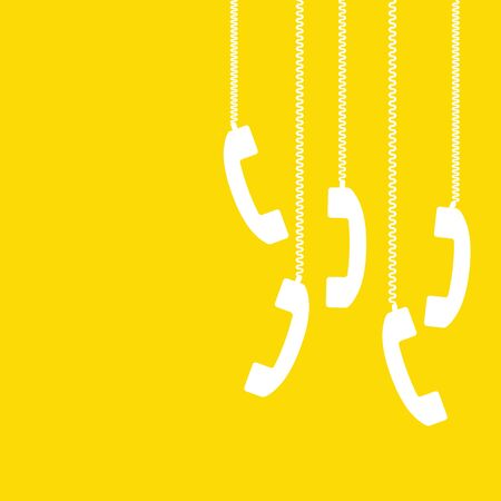 Phone icon vector. Call center, device gadget, telephone contactのイラスト素材