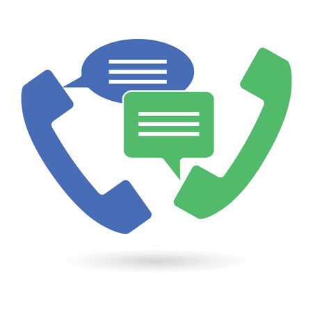 Phone icon vector. Call center, device gadget, telephone contactのイラスト素材