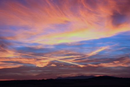 blue skyの写真素材