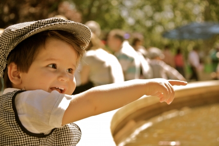 typical suit madridの写真素材