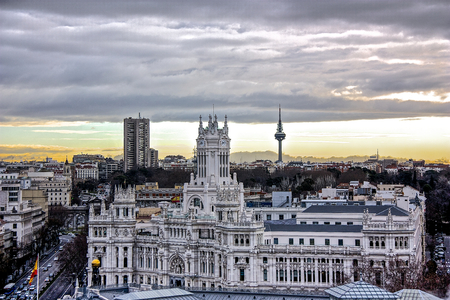 town hall madridのeditorial素材