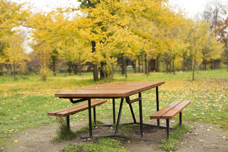 An autumn day in Madridの写真素材