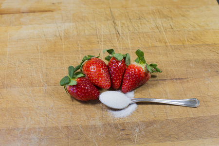 Seasonal Strawberriesの写真素材